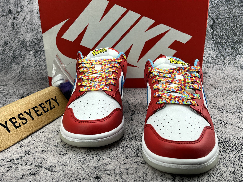 UA NIKE LEBRON JAMES X FRUITY PEBBLES X DUNK LOW
