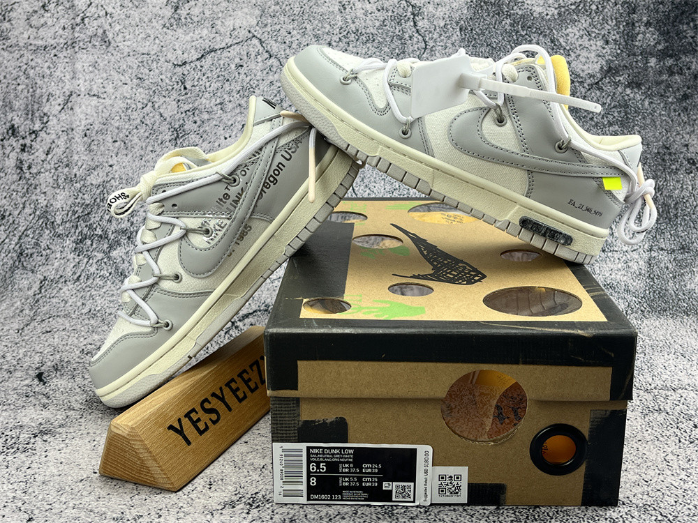 UA NIKE OFF-WHITE X DUNK LOW 