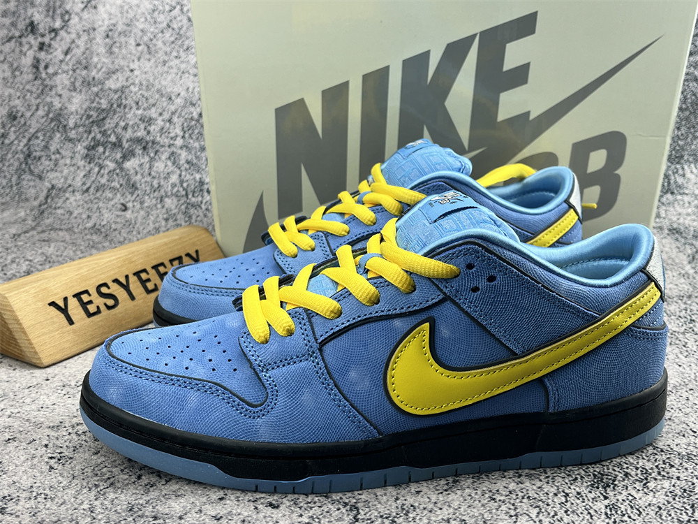 UA NIKE THE POWERPUFF GIRLS X DUNK LOW PRO SB QS 