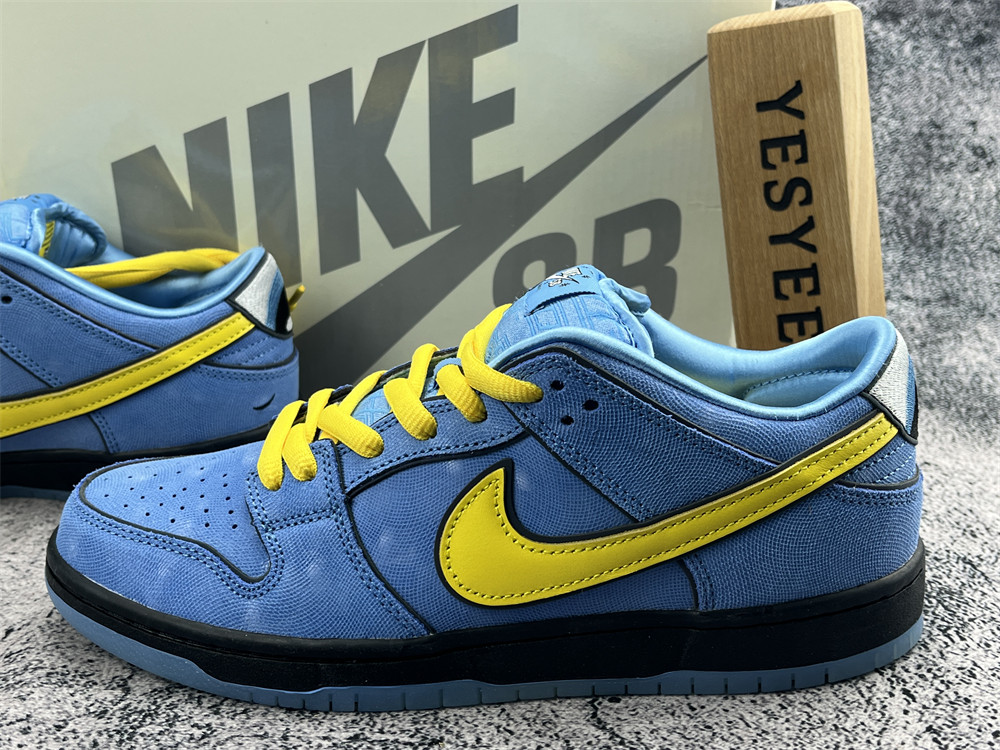 UA NIKE THE POWERPUFF GIRLS X DUNK LOW PRO SB QS 