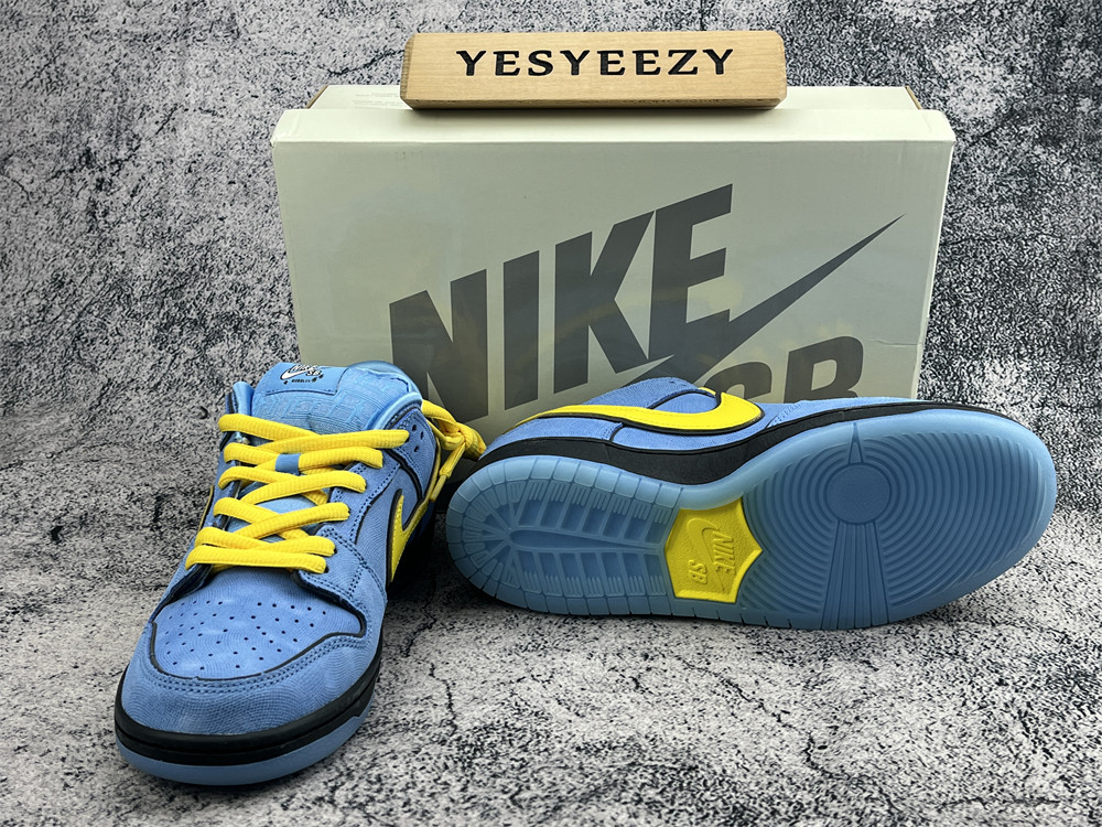 UA NIKE THE POWERPUFF GIRLS X DUNK LOW PRO SB QS 