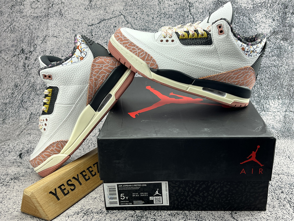 UA AIR JORDAN 3 RETRO GS 