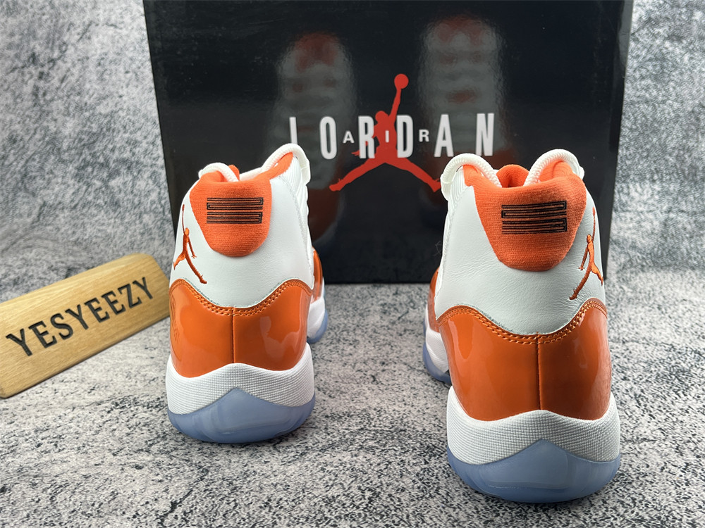 UA AIR JORDAN 11 RETRO ORANGE