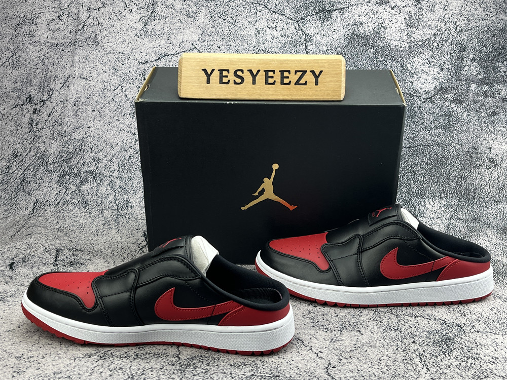 UA Jordan 1 Mule Golf Bred