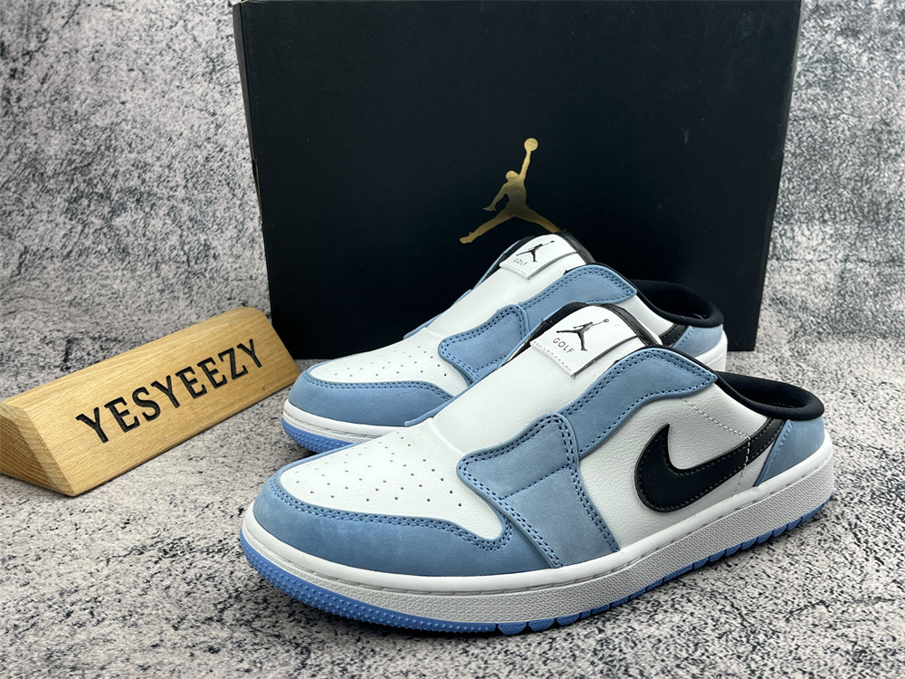 UA AIR JORDAN MULE GOLF UNIVERSITY BLUE NOW AVAILABLE