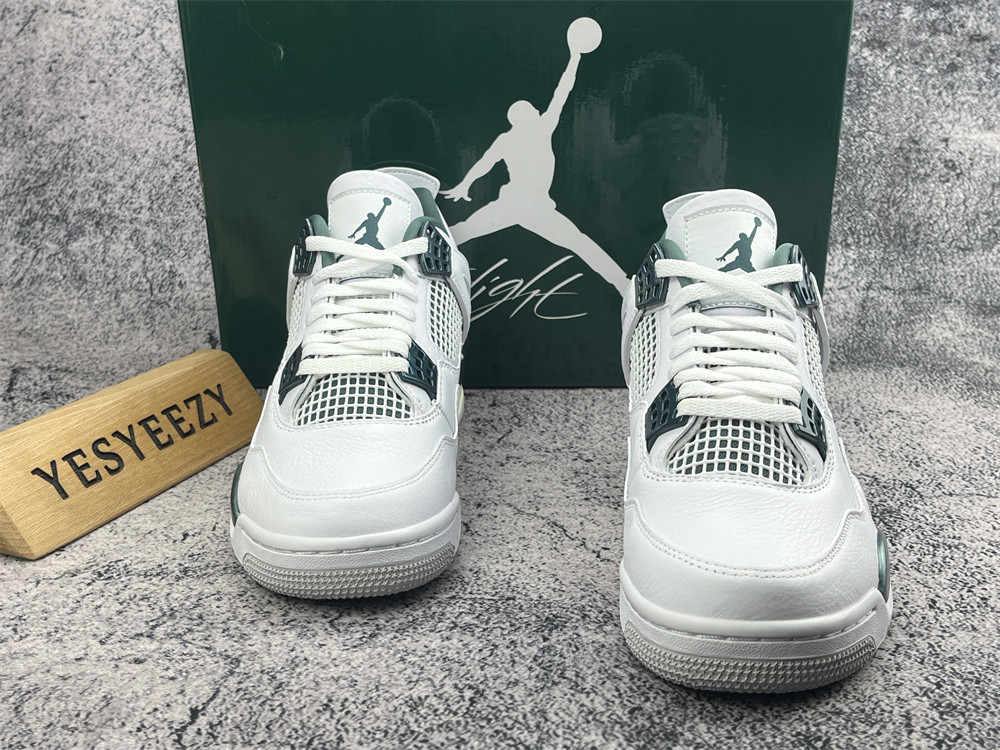 UA Jordan 4 Retro Oxidized Green
