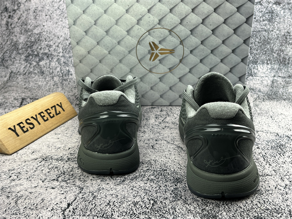 UA Nike Kobe 6 Black Mamba Collection Fade to Black