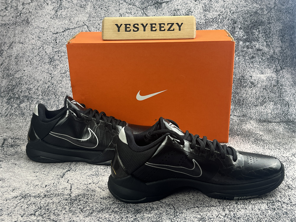 UA Nike Kobe 5 Blackout