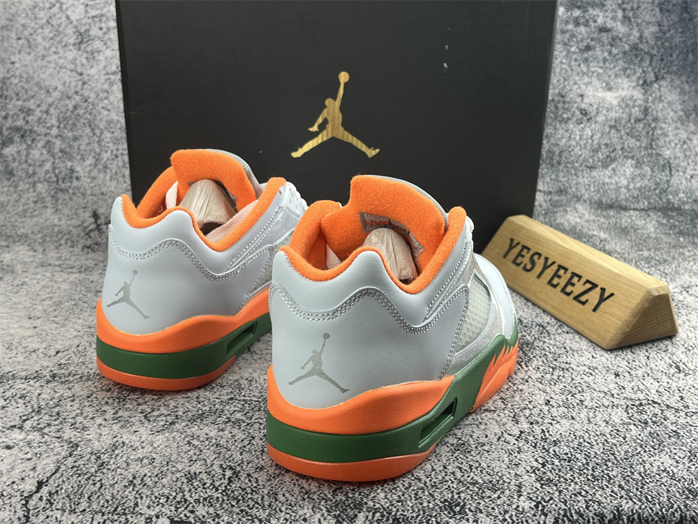 UA Jordan 5 Retro Low Miami Hurricanes