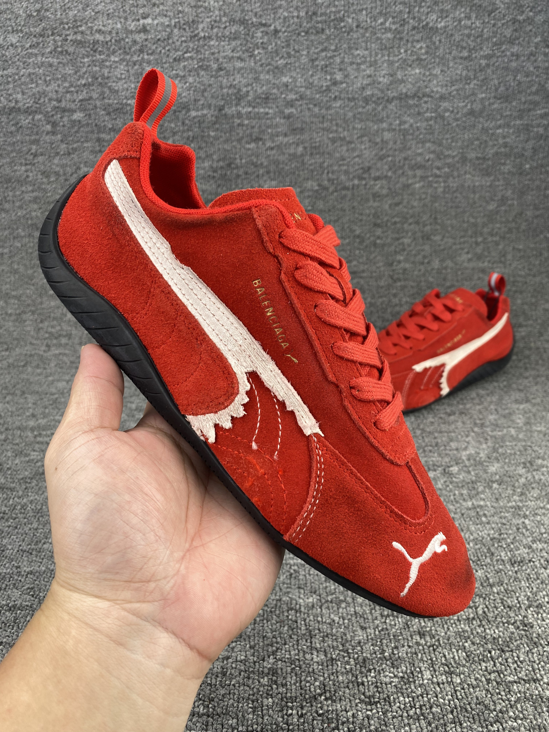 UA Balenciaga Speedcat Suede Sneaker
