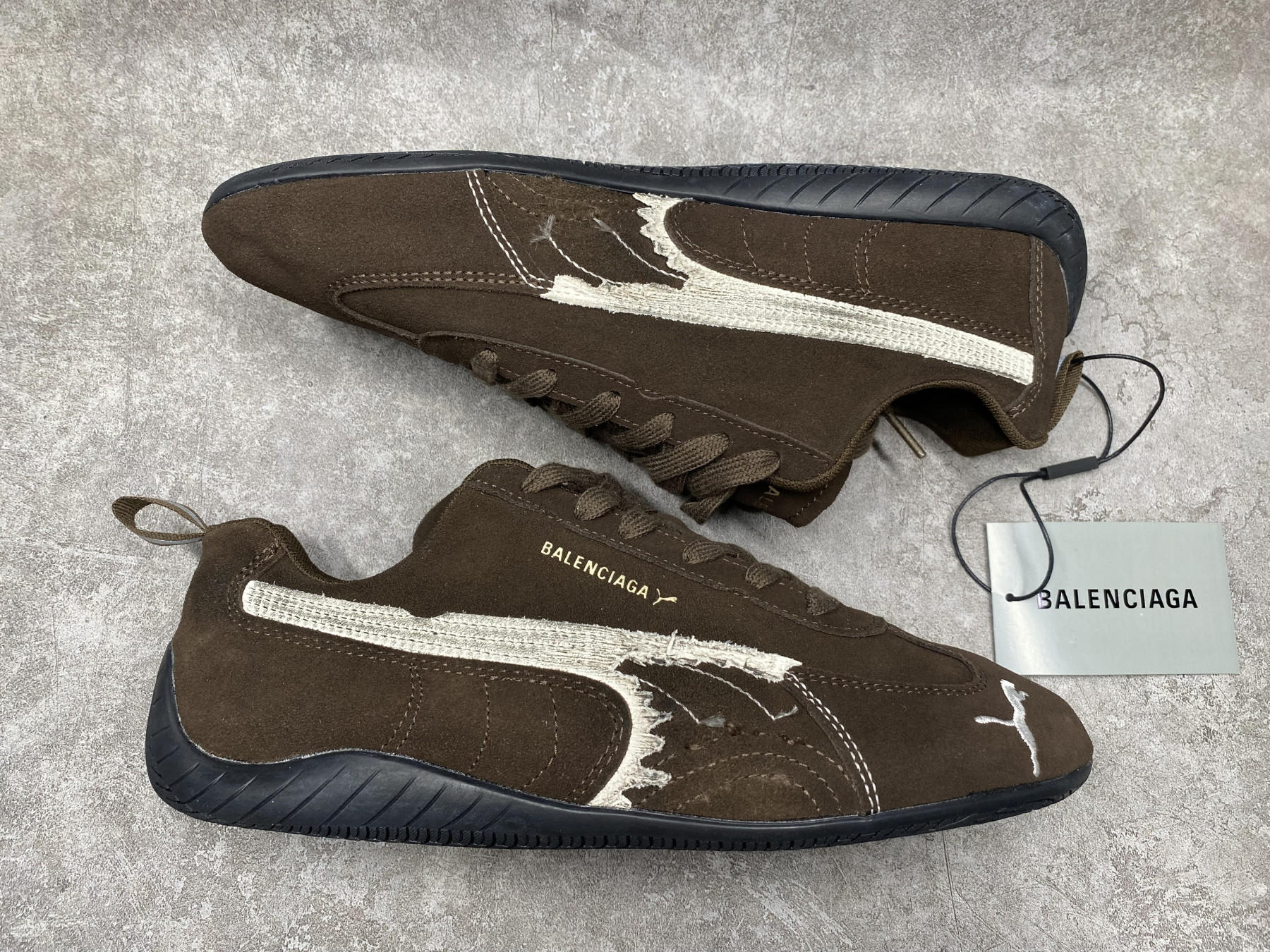 ua Ba1en*iaga speedcat suede sneaker
