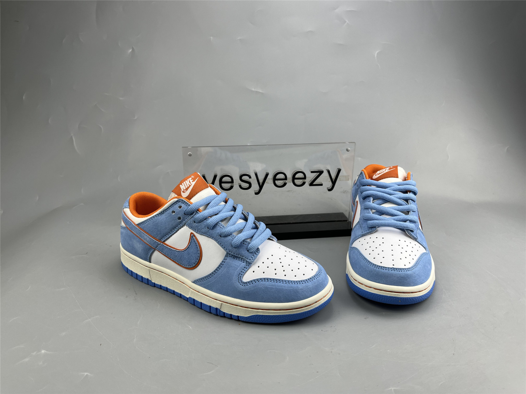 UA NIKE DUNK LOW BLUE ORANGE