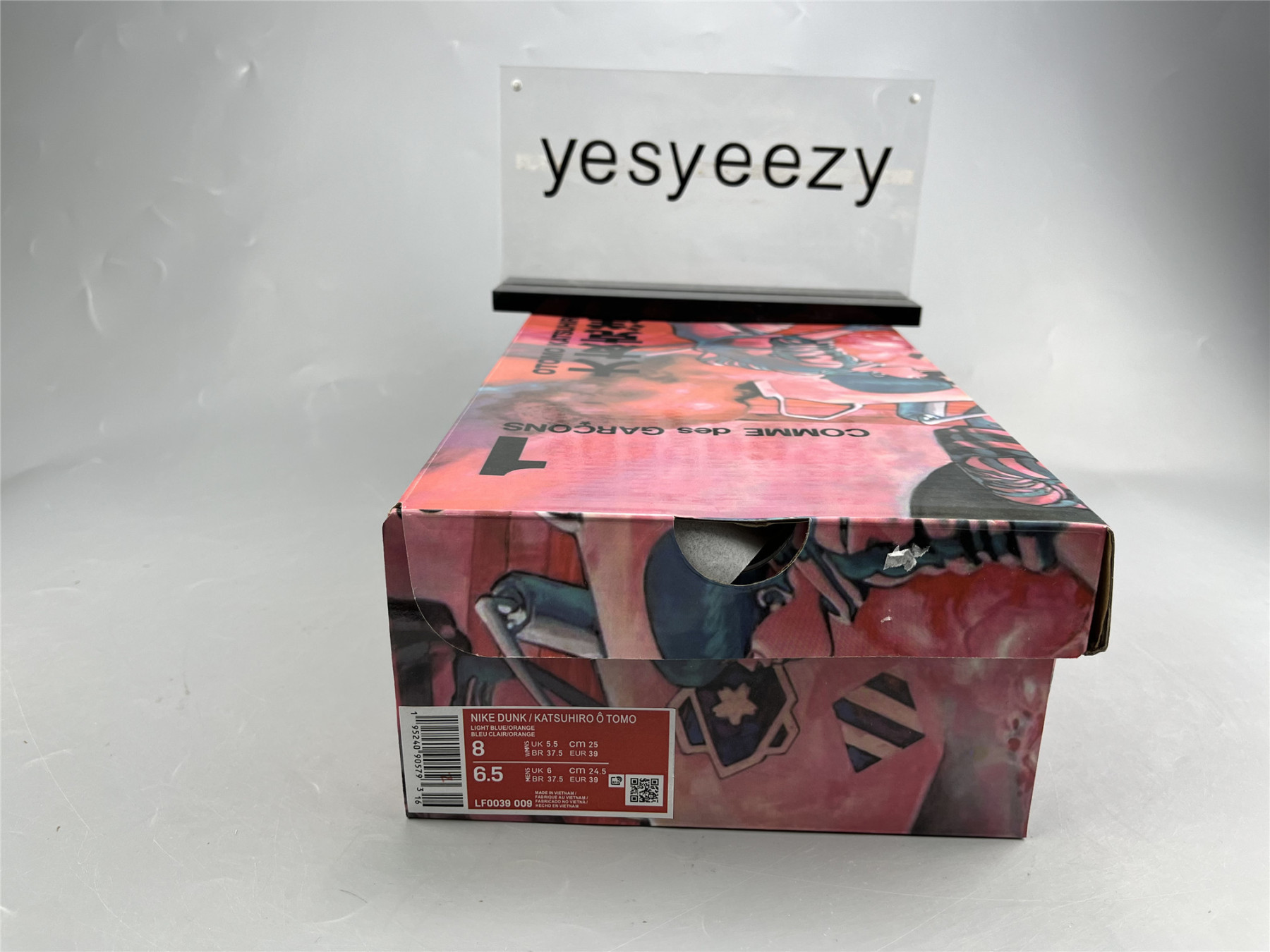 UA NIKE DUNK LOW BLUE ORANGE