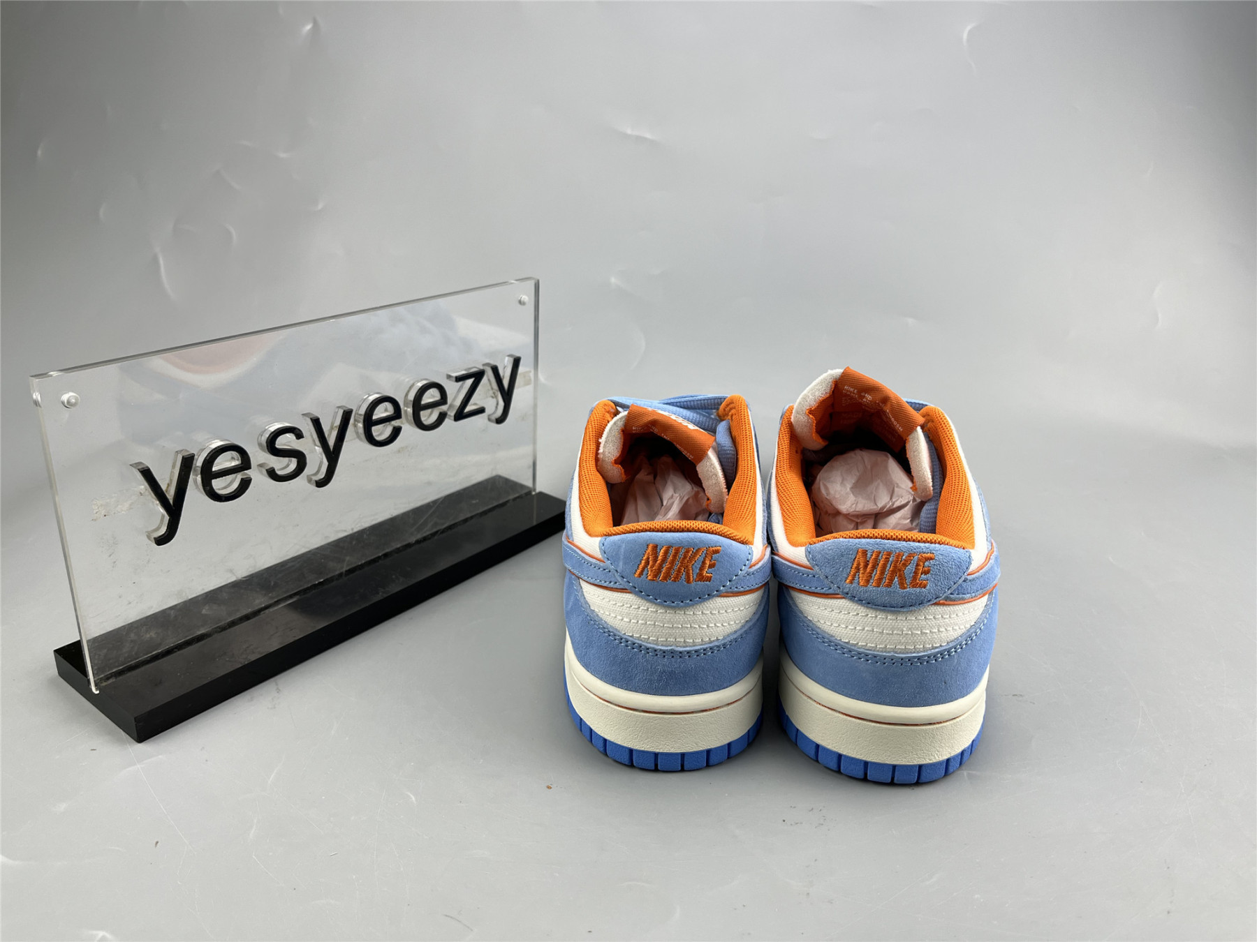 UA NIKE DUNK LOW BLUE ORANGE