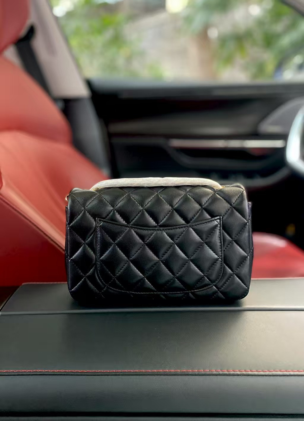 Ch**el Mini Flap Bag 12x20x6cm