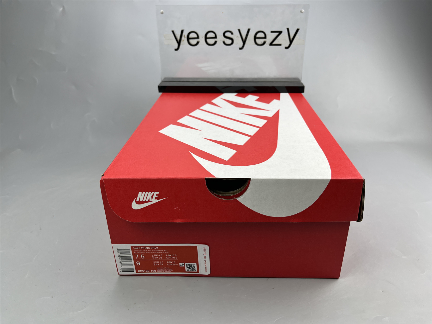 UA NIKE TENNESSEE STATE UNIVERSITY X DUNK LOW 