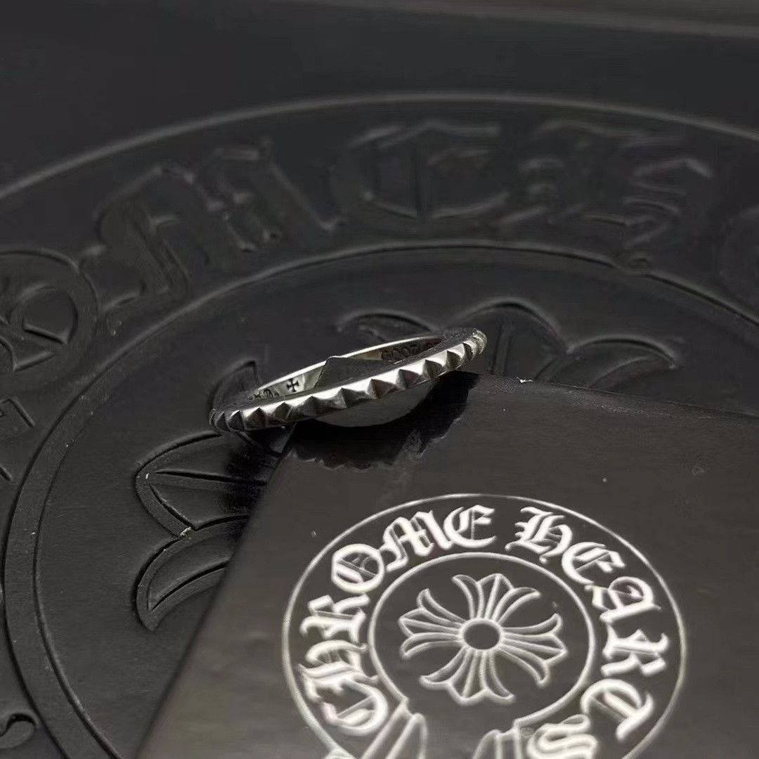 Ch*0me He**ts Cross Ring