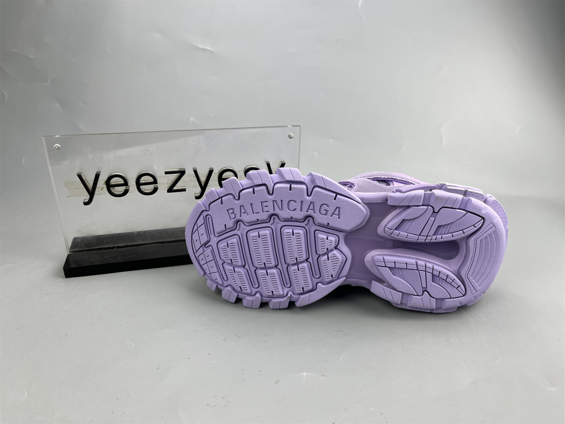 UA TRACK LILAC BLACK