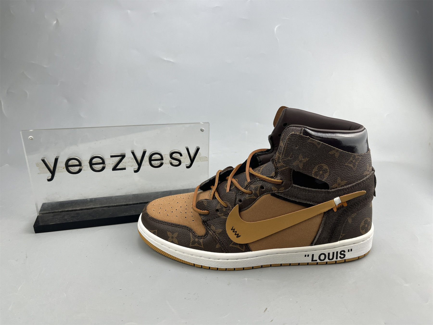 UA LV OFF WHITE X NIKE AIR JORDAN 1 RETRO HIGH