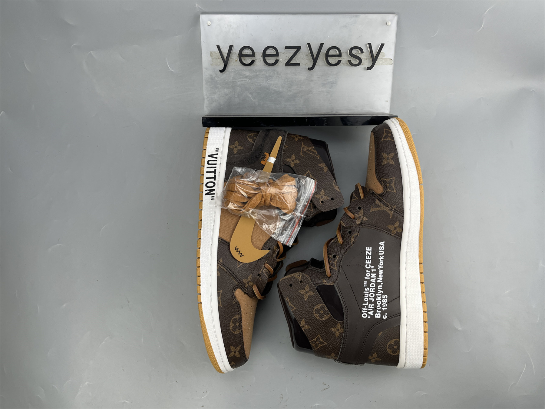 UA LV OFF WHITE X NIKE AIR JORDAN 1 RETRO HIGH