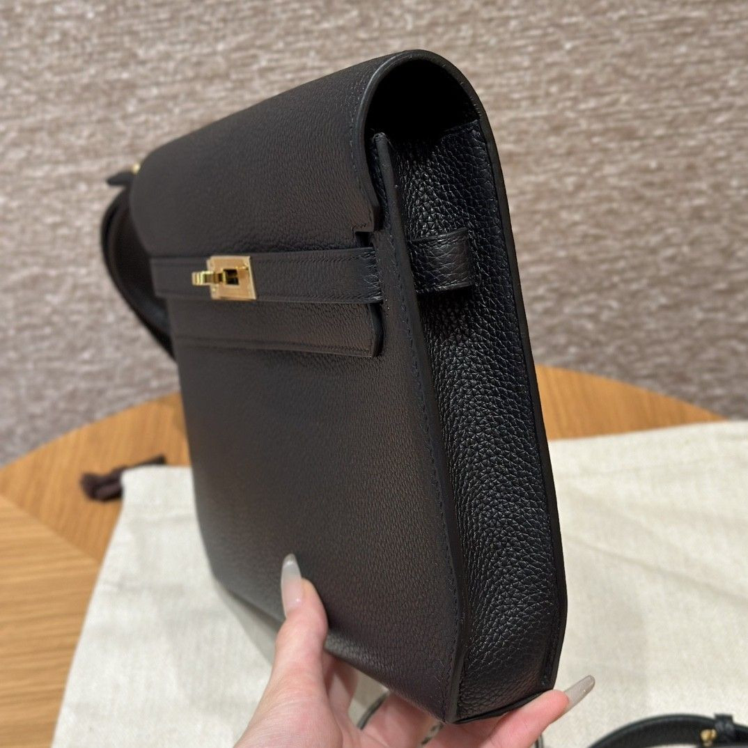 H**me5 Kelly Depeches Togo Black 25cm