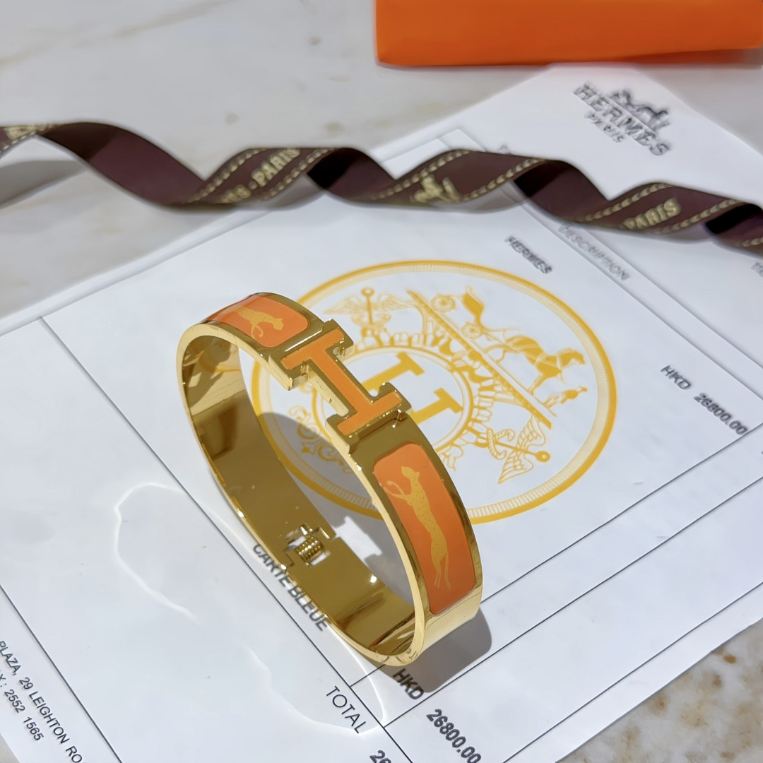 Hermes enamel Bracelet