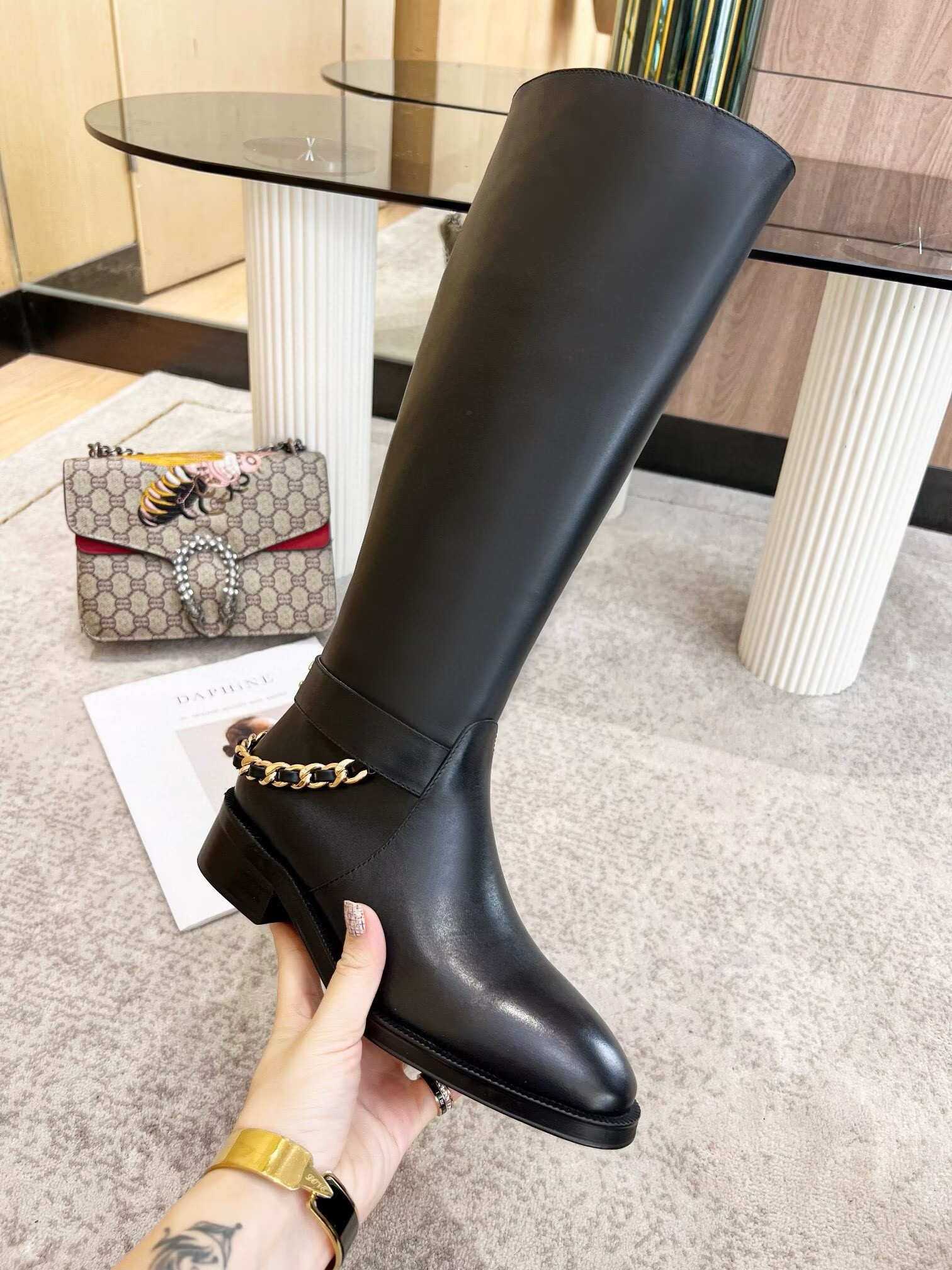 UA Chanel Boots