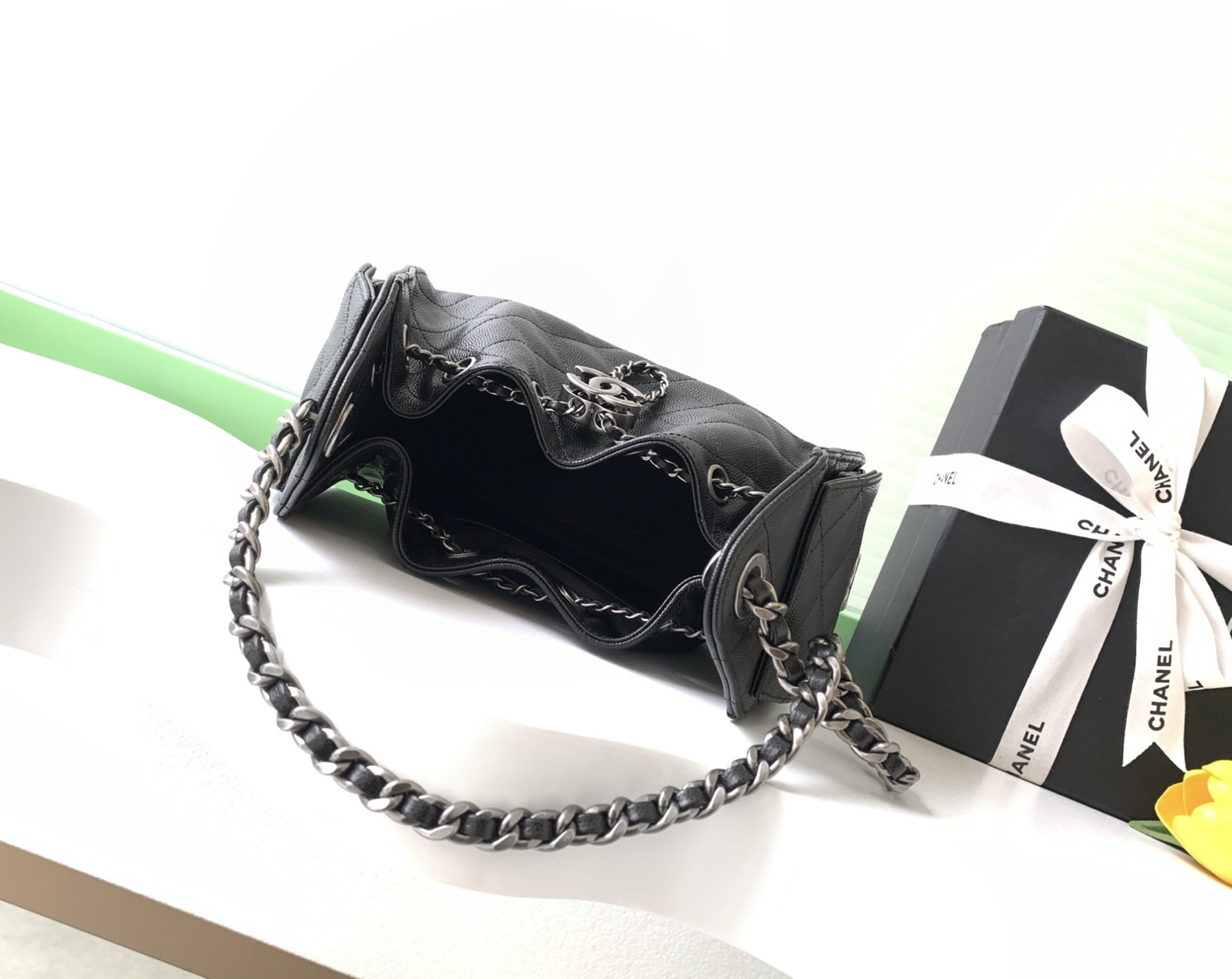 Ch**el 25C Bucket Bag 20x22x12.5cm