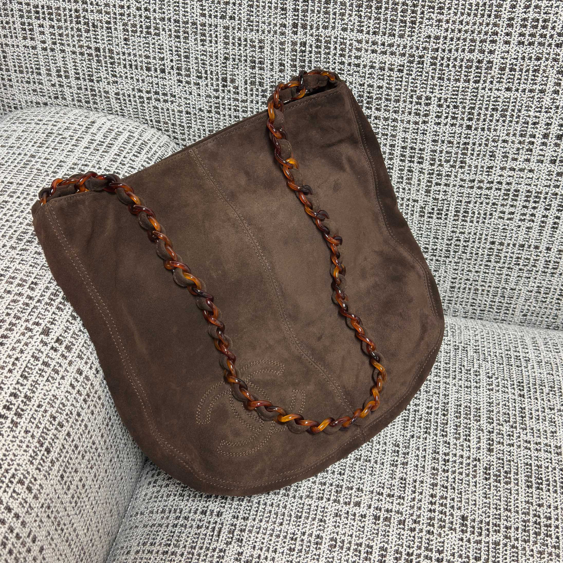 Ch**el hobo bag 33x32cm