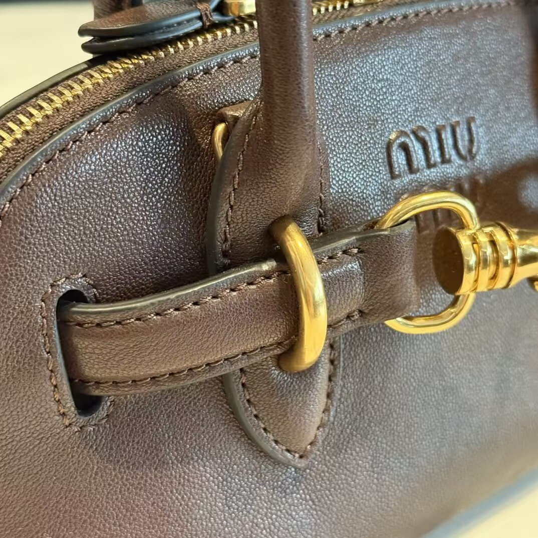 M1v M1v Aventure Mini Nappa Leather Bag 21x8x13cm
