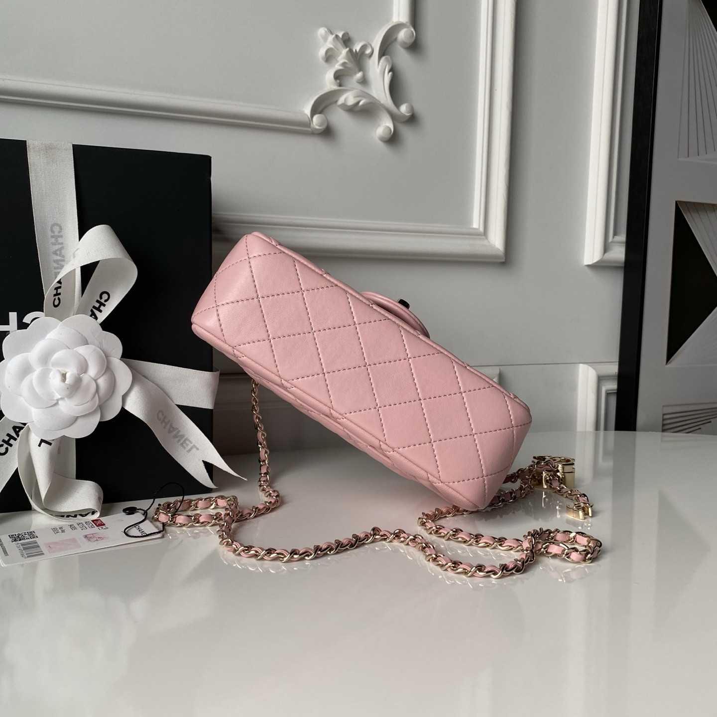 Ch**el classic flap handbag cf as5759 20x13x7cm