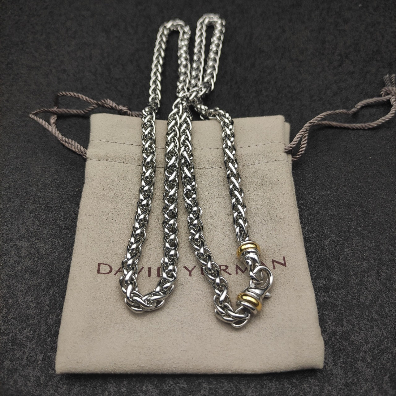 David Yurman 6mm Hook Necklace