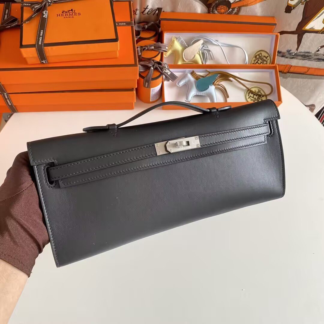 H**me5 Kelly Cut 31cm Swift Leather
