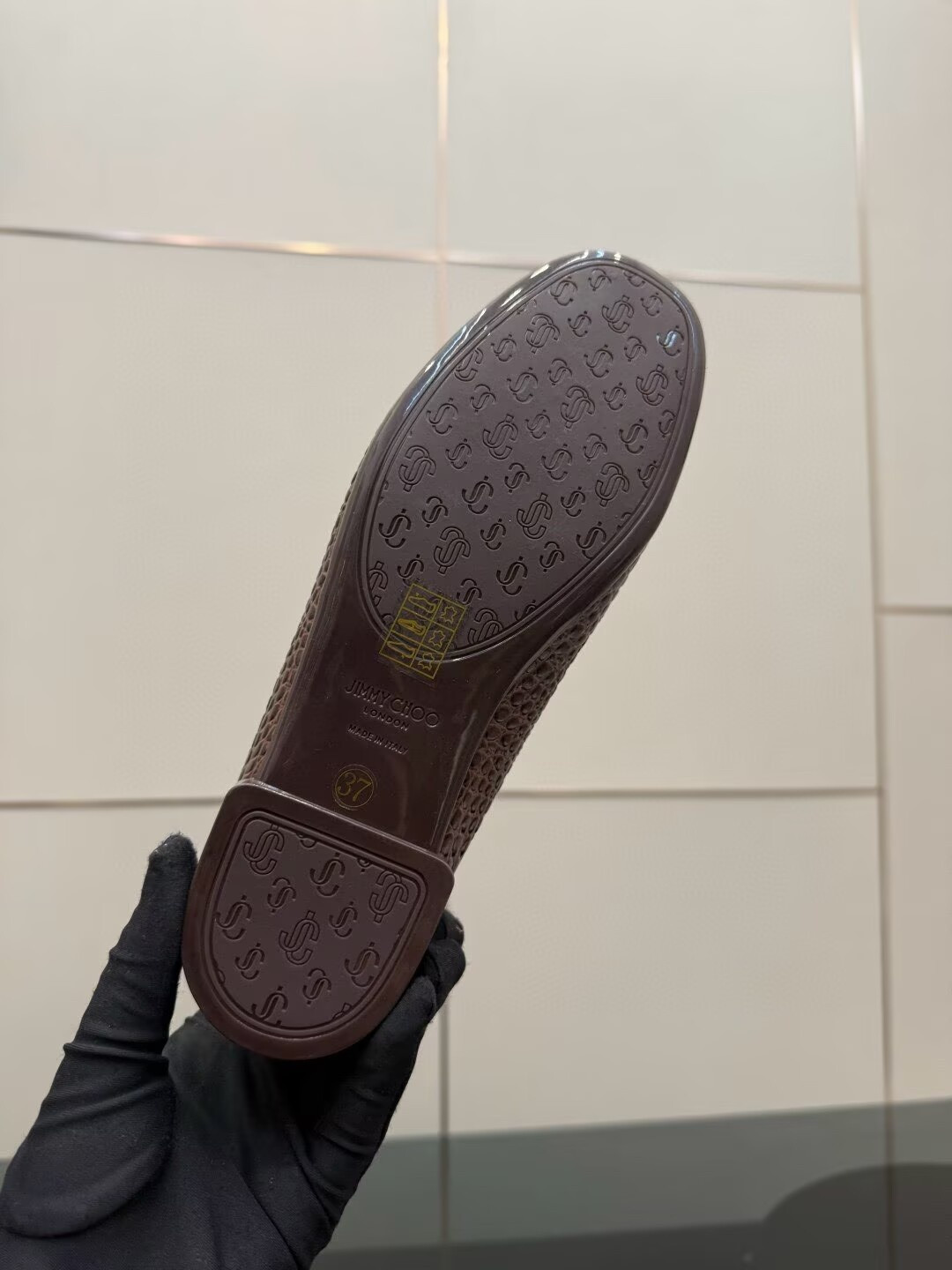 UA Jimmy Choo Scarlett Ballerina Flats