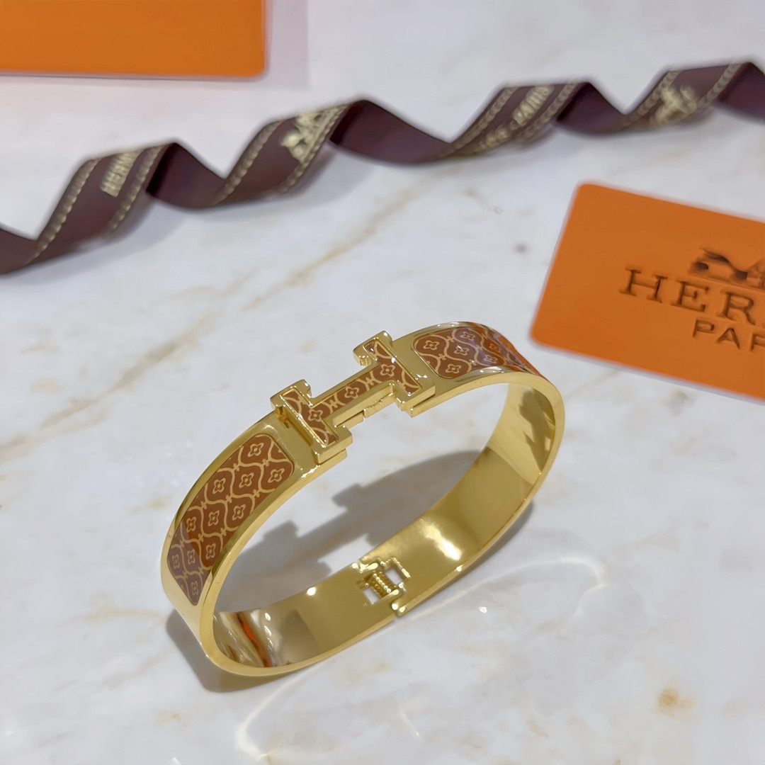 Hermes enamel Bracelet