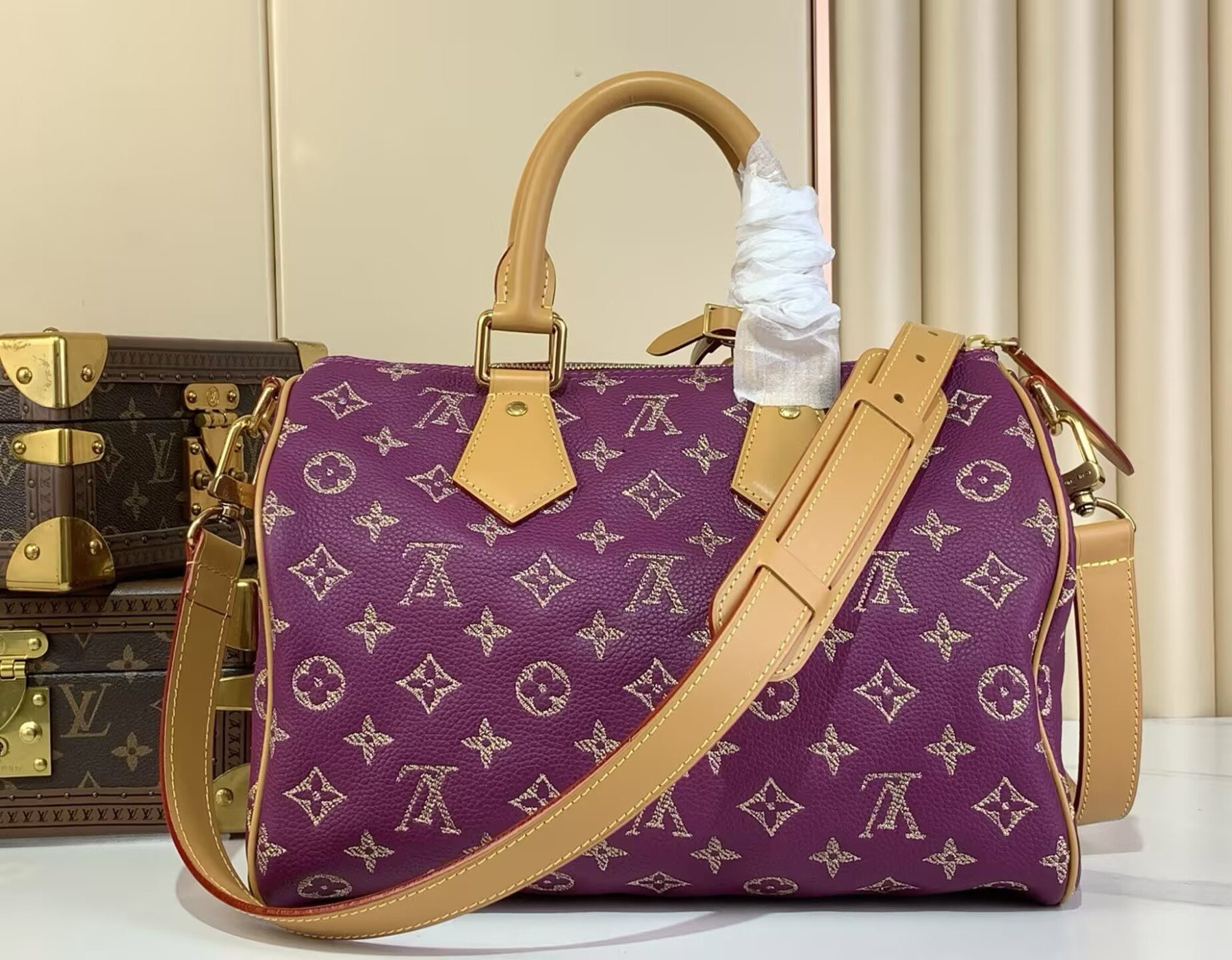 LV Speedy P9 Bandoulière 30 M28076 30x21x17cm