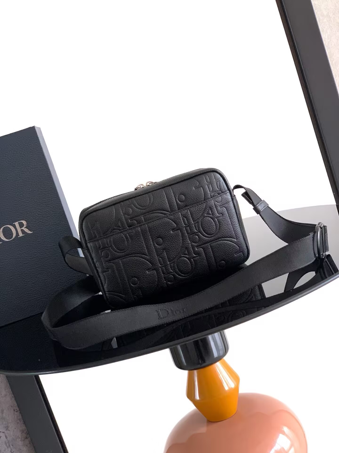 D10r Rider Shoulder Bag with Zipper 23x15x6.5cm