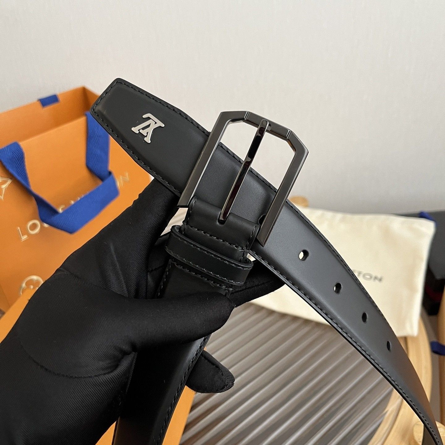 LV Pin Heritage 35mm Belt