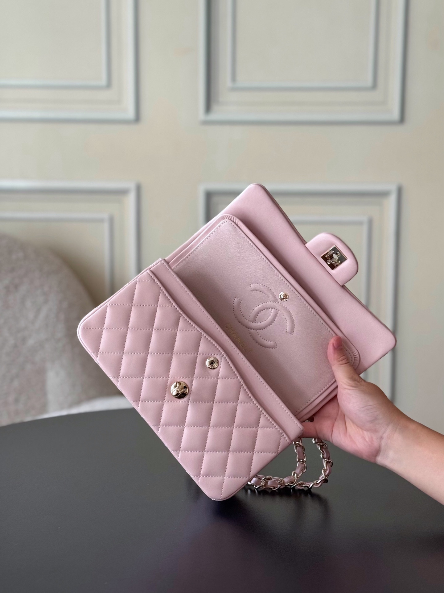 Ch**el Small Classic Bag 23x6.5x14cm