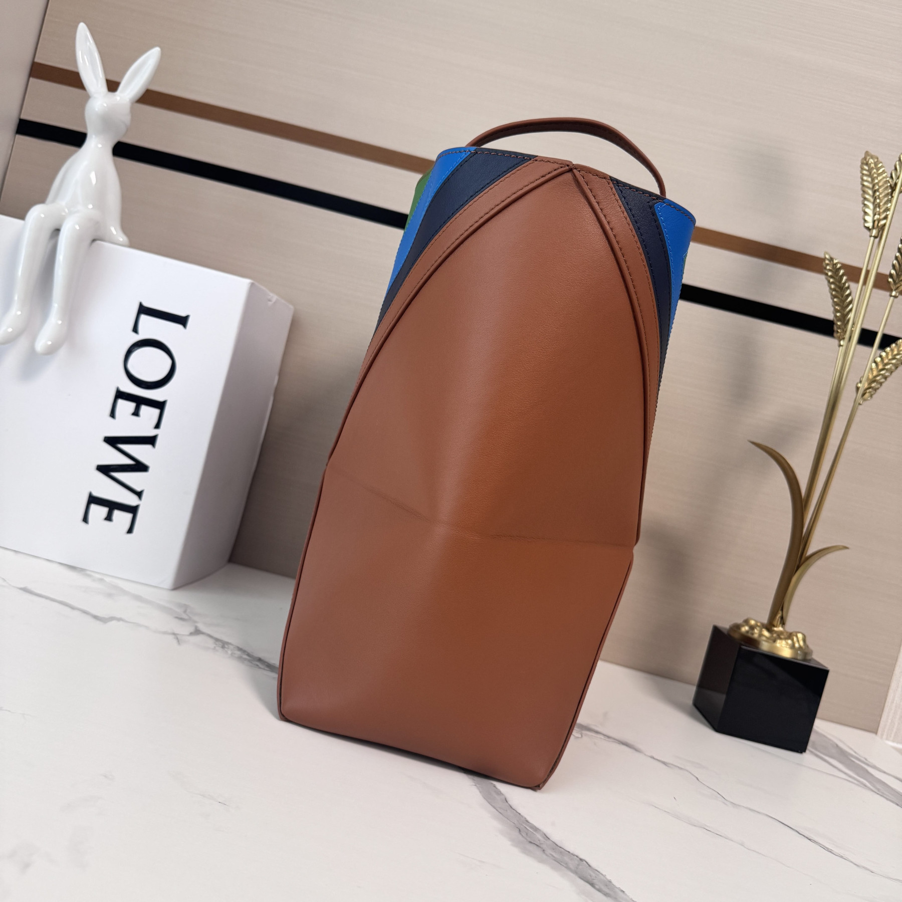 Loewe x Albers Medium Puzzle Fold tote 25.5x14.5x31.5cm