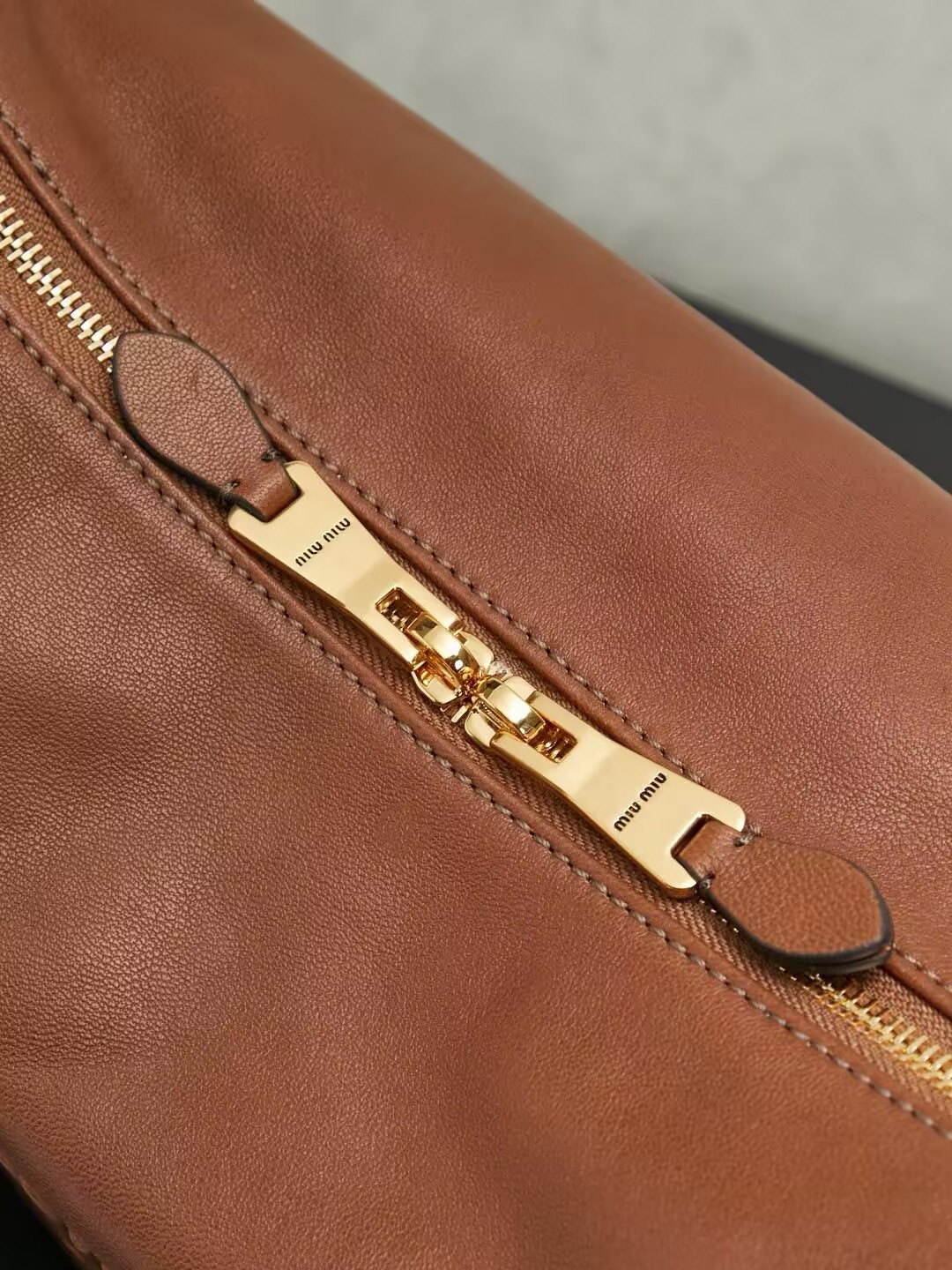 M1v M1v Spirit Nappa Leather Pouch 21.5x28x13cm