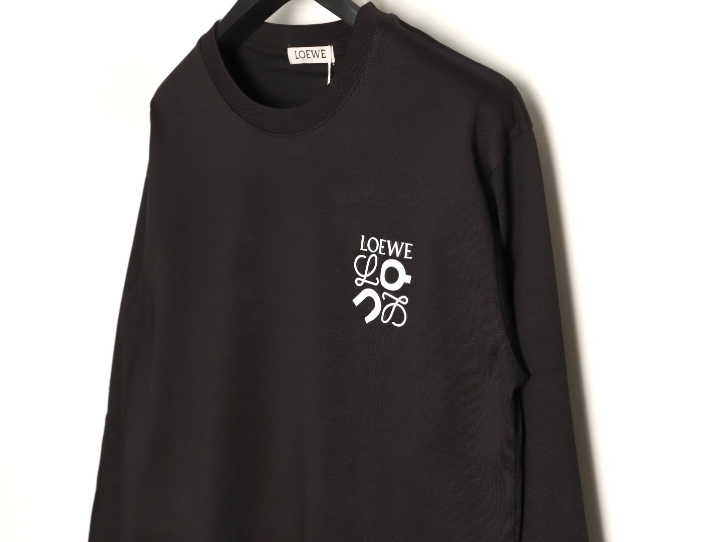 L0ew* & on 25Fw Long-sleeved T-shirt