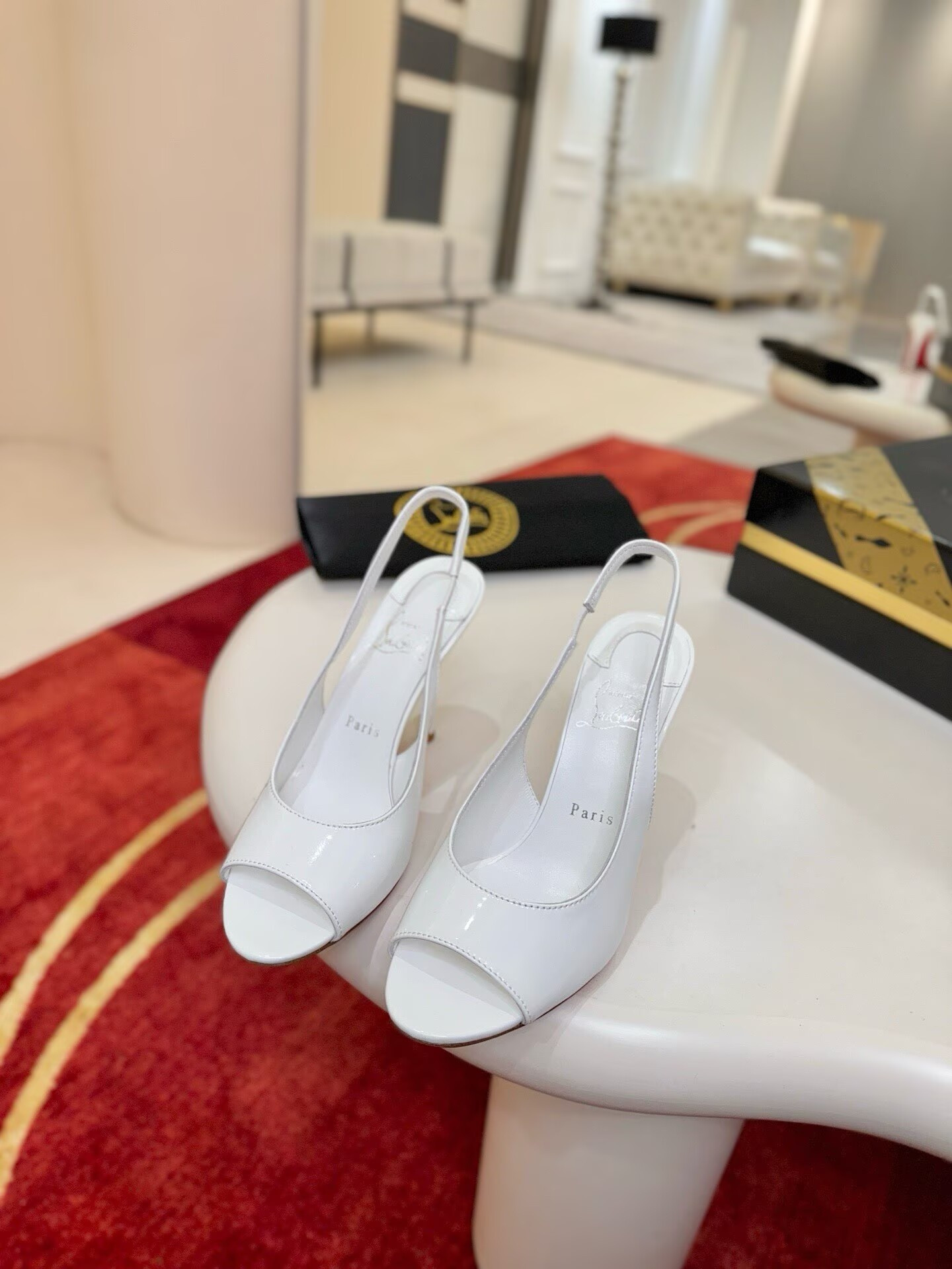 UA Chr1st1an Louboutin Sofia Z 100 mm Slingback