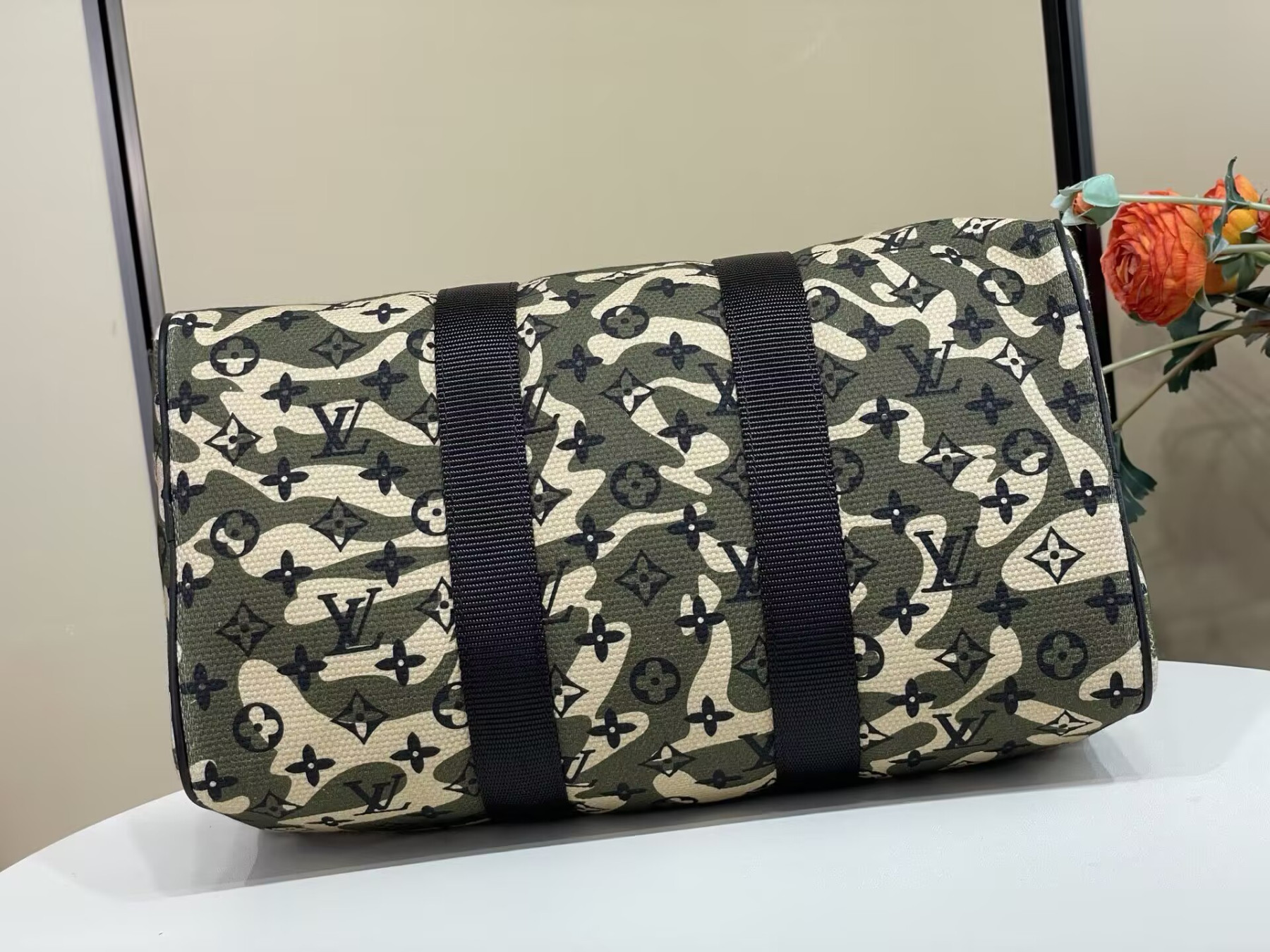 LV x TM Monogramouflage Speedy 35 Bag 35x22x18cm