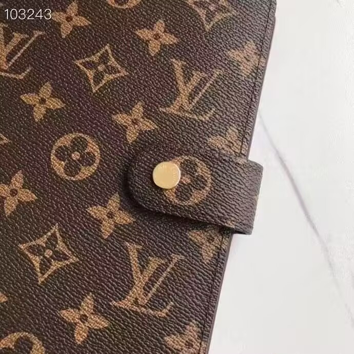 LV Medium Ring Agenda Cover R20105 14x18cm