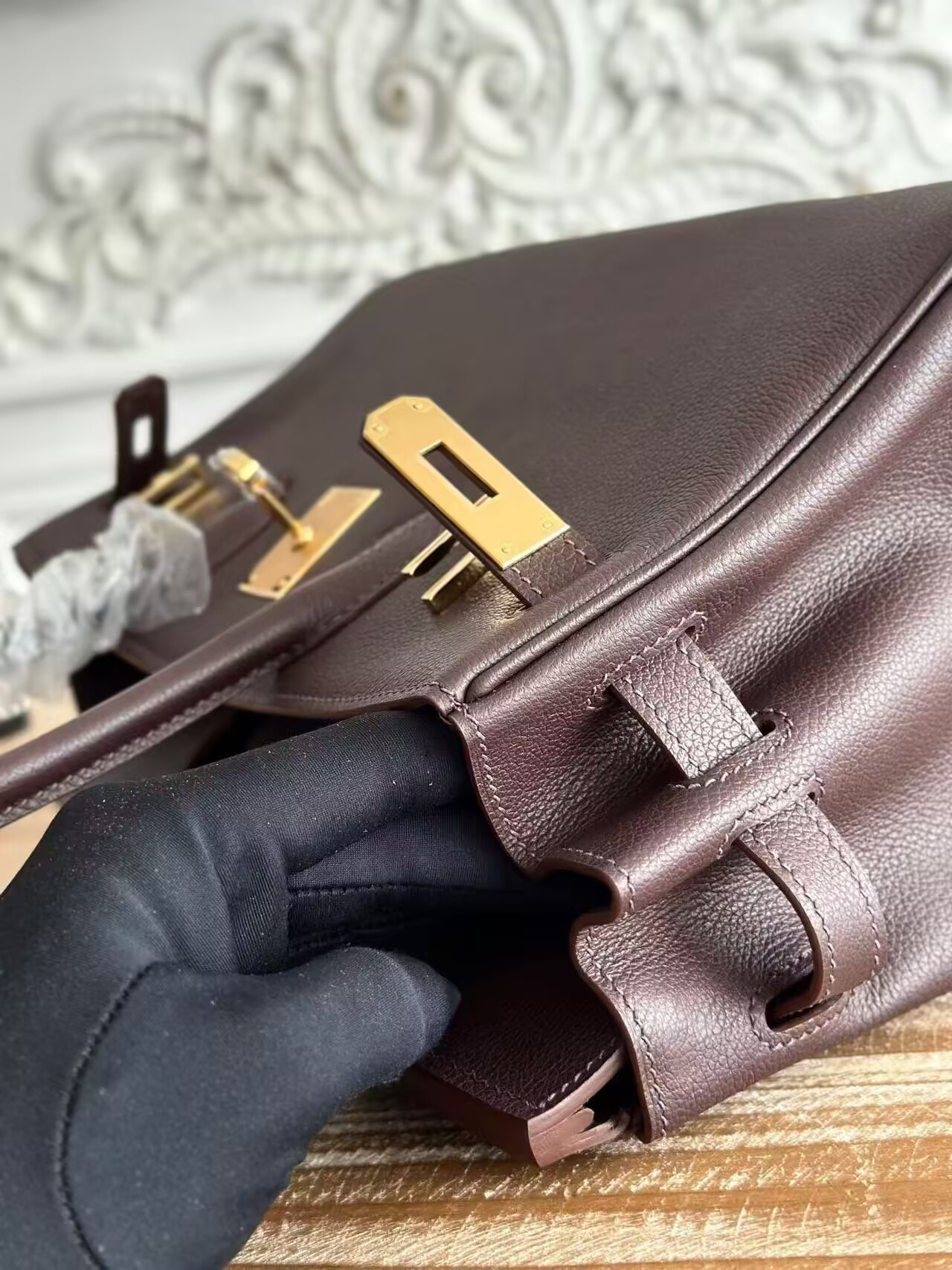 H**me5 birkin shoulder light 29cm