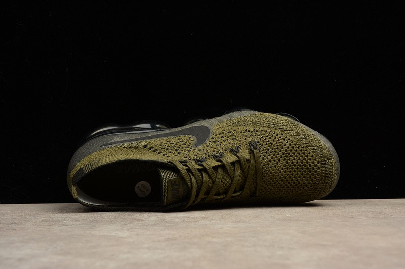 UA Nike Air Vapormax Flyknit Cargo Khaki Black-Medium Olvie Shoes