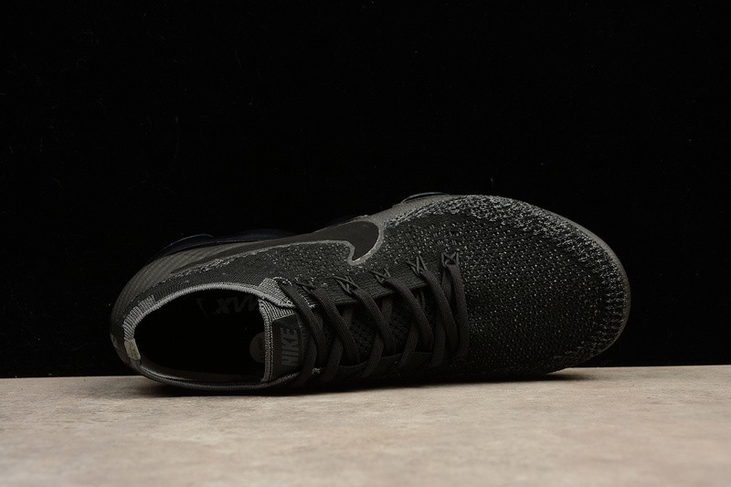 UA Nike Air Vapormax Flyknit Black Anthracite-Dark Grey Shoes