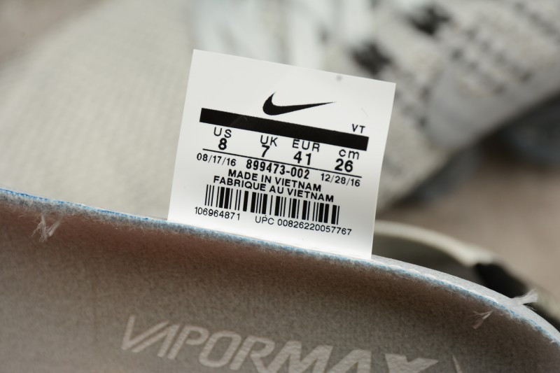 UA Nike Nikelab Air Vapormax Flyknit "Oreo"