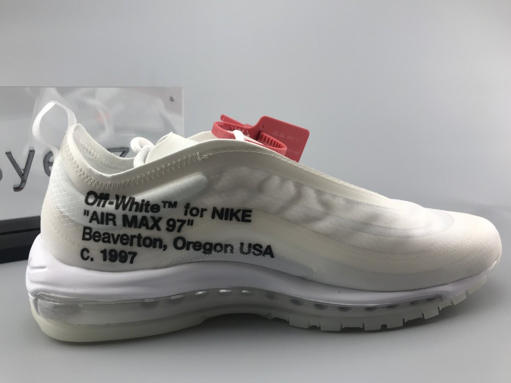 UA OFF WHITE X NIKE AIR MAX 97